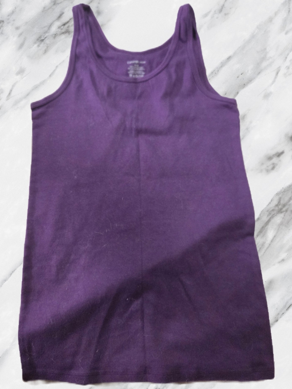 George Purple Women's Ribbed Muscle Tank